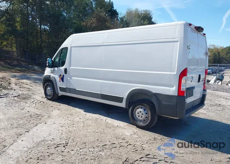 2018 Ram Promaster 2500 High Roof 159 Wb z USA, uszkodzony, nr VIN 3C6TRVDG4JE144383